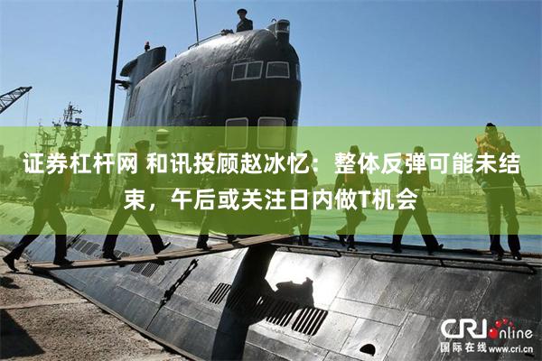 证券杠杆网 和讯投顾赵冰忆：整体反弹可能未结束，午后或关注日内做T机会